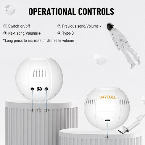 Wireless Bluetooth Speaker, Portable Speaker with 360° Surround Sound and LED Light Mode for Home, Outdoor, Festivals and Parties...