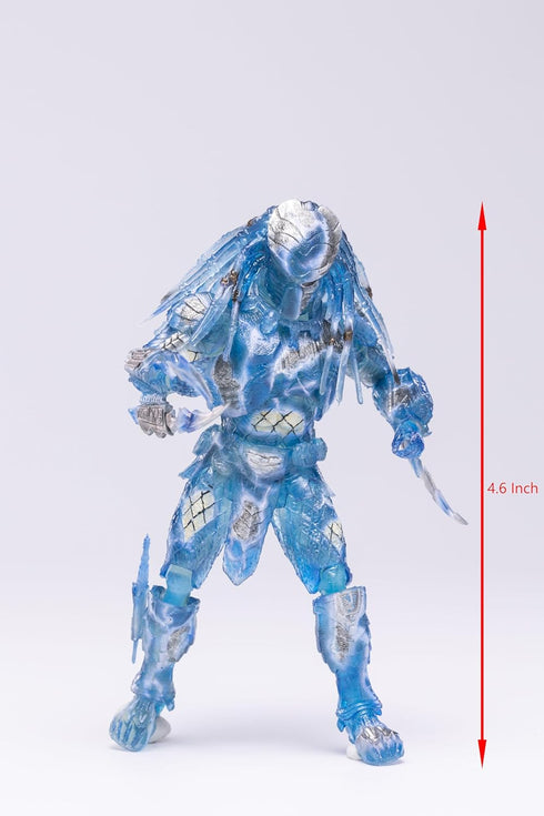 Hiya Toys Exquisite Mini Series 1/18 Scale 5 Inch AVP Active Camouflage Chopper Action Figure...
