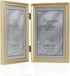 Lawrence Frames Bead Border Design, 4x6 Double, Satin Gold...