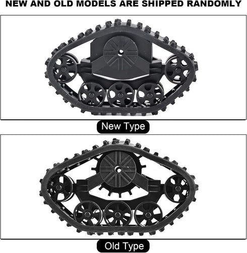 RC Military Truck Wheels 4pcs, Rubber Crawler Tire Wheel Tyre for WPL 1/16 RC Vehicle...