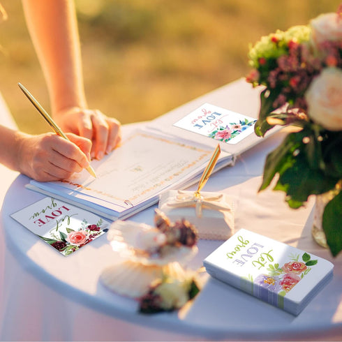 150 Pieces Greenery Seed Packets Let Love Grow Seed Packets Self Adhesive Wedding Envelopes Retro Christmas Valentine Wedding Favors for Guests, 3...