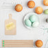 Operitacx 6Pcs Mini Wooden Cutting Board Craft with Handle Wooden Chopping Board Small Serving Board Rustic Paddle Kitchen Board Cooking Butcher B...