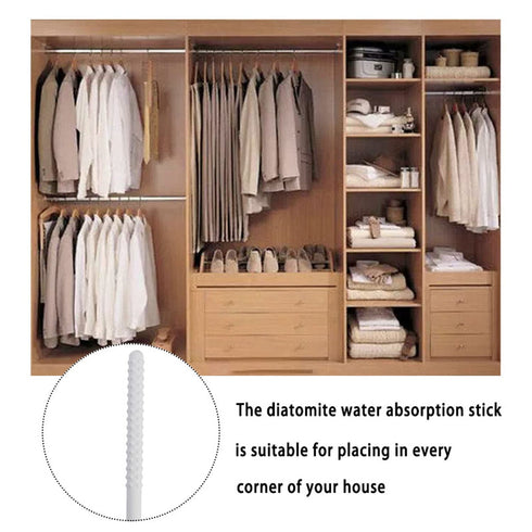 3X Reusable Drying Rods Scouring Sticks Water-Absorption Absorb Absorption Stick Laboratory Desiccant Stick Quickly Drying Stick Diatom Bump for T...