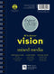 Strathmore Vision Vellum Mixed Media Pad 5.5"X8.5"-98lb, 70 Sheets -62662550...
