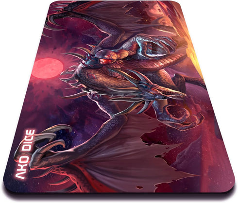 Dragon Mouse Pad | Large Gaming Mouse Pad Dragon | Dragon Desk Mat | Nonslip 24x14 Inch gaming mouse pad dragon (DEATH)...