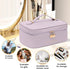 Portable Women Makeup Bag,Travel Toiletry Bag,Skincare Cosmetic Bag,Toiletries Organizer Storage Bag...