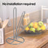 Paper Towel Holder Countertop, Kitchen Paper Towels Holder Stand for Kitchen Organization and Storage, Stainless Steel Paper Towel Roll Holder wit...