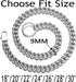 putouzip Choker With Tail Necklace For Women Cuban Link Chain Stainless Steel Funny Sexy Punk Rock Jewelry(Sexy O Pendant Necklace,24inch)...