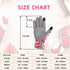 Leather Gardening Gloves for Women, Flexible Breathable Garden Gloves, Thorn Proof Working Gloves for Weeding, Digging and Pruning, Large, Pink...