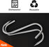 Alele 8 Inch Meat Hook 10mm Heavy Duty Stainless Steel Butcher Hooks for Hanging Beef (Meat Hook 10mm 8inch 4p)...