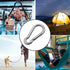 MFOREVER Spring Snap Hook 304 Stainless Steel Carabiner Camping Hiking Traveling Fishing...