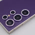 for Samsung Galaxy S24 Ultra Camera Lens Protector Bling Glitter Diamond Metal Crystal Tempered Glass Screen Accessories Sparkly Rhinestones Lens ...