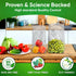 30-Pack (15M, 15L) - Extend Shelf Life, Reusable Produce Bags For Refrigerator, Keeps Fruits, Vegetables & Herbs Fresh Longer, Reusable Vegetable ...