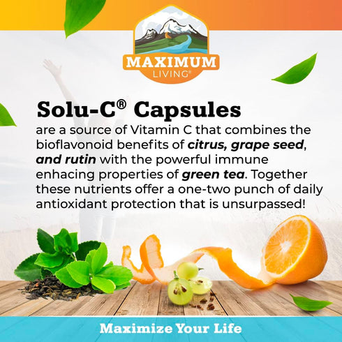 Solu-C with Green Tea, 120 Capsules...
