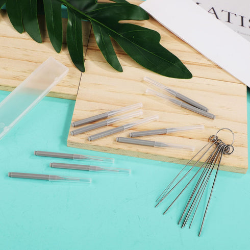 10pcs Shower Head Cleaners, with 10pcs Needle Picks Anti-Clogging Shower Head Cleaning Brush Tiny Crevice Cleaner Tool for Small Holes Gaps Nozzle...