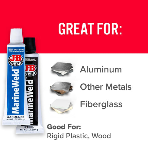 J-B Weld 8272 MarineWeld Marine Epoxy - 2 oz....