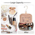 Ethereal Makeup Bag Travel Bag with Hanging Hook, Portable Toiletry Bag for Women with Small Brushes Bag Clear Cosmetic Bag...