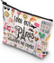 Paris Themed Makeup Bag Paris Trip Gifts Paris Travel Bag Paris Toiletry Bag Paris Zipper Pouch Paris Makeup Pouch (look out paris)...