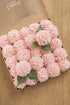 Ling's Moment Blush Dahlia Foam Artificial Flowers Real Touch Faux Fake Flower for Home Decor Graduation Baby Shower Decorations Outdoors Party Fa...