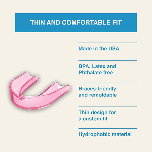 La Mejor Sonrisa (The Best Smile) Dental Night Guard - Mouthguard for Clenching Teeth At Night, Premium Night Guard for Teeth Grinding with Jaw Cl...