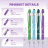 20 Pieces Music Note Ballpoint Pen Funny Pens Stylus Pen Crystal Ballpoint Pens Retractable Touch Screen Pens Motivational Quotes Pen Vibrant Posi...