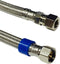 LASCO 10-0512 Braided Stainless Steel Supply Line with 3/8-Inch Male Compression and 3/8-Inch Female Compression...