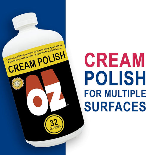 OZ Cream Polish, M860-0006, 1 Quart...