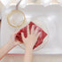 Homaxy 100% Cotton Waffle Weave Kitchen Dish Cloths, Ultra Soft Absorbent Quick Drying Dish Towels, 12 x 12 Inches, 6-Pack, Brick Red...