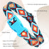 Dog Collar for Small Dogs with Blue African Tribal Mexican Native Boho Pattern, Adjustable Pet Collars for Girl Boy Puppy Dogs XS Small Medium Lar...