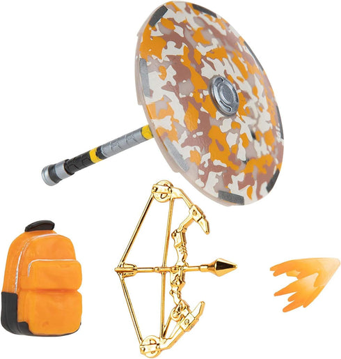 Fortnite Brutus (Shadow) Solo Mode Core Figure and 2 Mythic Goldfish Collectibles - 4 Inch Collectible Action Figure, Plus Accessories...