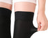 1 Pair Compression Stockings for Women & Men,15-20mmHg, Medical Open Toe Thigh High Socks Graduated Support for Varicose Veins, Edema, Flight...