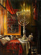 QAZWSX Full Round Drill Hanukkah Paint Diamond Painting Art Kits for Adults Beginners Paint with Gem Crystal Home Wall Decor 12x16 Inch...