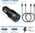 USB C Fast Car Charger for iPhone 15 Pro Max 15 Plus,Samsung Galaxy S24/S23/S23 Ultra/S22/S21 S20 Z Flip4 A54 A53 A13,Google Pixel 8 Pro 7a 7 6 6a...