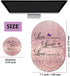Advanced Texture Fashion Mouse Pad, Glitter Quote Live Laugh Love Non-Slip Rubber Base Gaming Mouse pad, Washable Lycra Surface Mouse Pad Design, ...