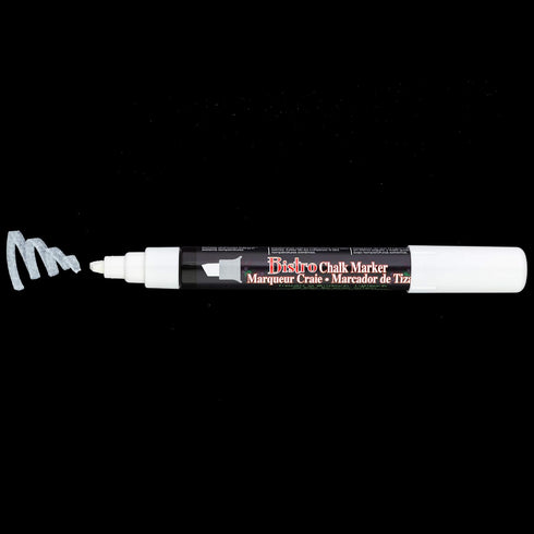 Uchida 480-C-0 Broad Point Tip Bistro Window Chalk Marker, White, 1 Count (Pack of 1)...