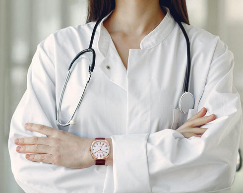 Diaofendi Waterproof Nurse Watch for Medical Professionals,Women Men, 24 Hour with Second Hand, Military Time Easy to Read Dial...