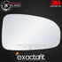 exactafit 8399R Passenger Side Mirror Glass Replacement Repair Compatible With 2000 2001 2002 2003 2004 2005 Chevy Impala...