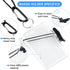 URATOT 4 Pack Waterproof Badge Holder Clear Safe Waterproof Card Holder with Lanyard for Cards, Coin and Money Heavy Duty Durable Locker Dry Box.....