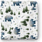 AENNE BABY Muslin Swaddle Blanket for Boys & Girls, Infant Toddler Quilt, Luxurious Wrap, Soft and Silky Stroller & Nursing Cover, Tribal Bear in ...