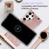 J.west Case for Samsung Galaxy S23 Ultra Case 6.8-inch,Luxury Metallic Glitter Leopard Print Design Slim Clear Soft Silicone Bumper Protective Pho...
