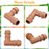 18 Pieces Drip Irrigation Fittings Elbow Connectors for 1/2" Tubing, Barbed Elbows Drip Parts for 1/2 Inch Irrigation Tubing(0.600" ID), Drip Line...