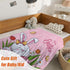 YeeJu Easter Baby Throw Blanket 30x40 Small Pink Easter Rabbit Bunny Egg Blanket for Toddler Swaddle Pet Crib Soft Fuzzy Plush Fleece Blankets and...