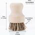 Wood and Tampico Bottle Brush - Pot Brush - Vegetable Brush Set - Zero Waste, Compostable & Biodegradable Kitchen Brushes...