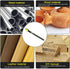 8 Inch Half Round Hand File with High Carbon Hardened Steel and Plastic Handle, Comfortable Anti-Slip Grip, for Shaping Metal, Wood, Ceramic, Leat...