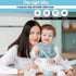 Set of 2 Waterproof Silicone Baby Bibs | Mess-Free Mealtime, Adjustable Buttons, Extra-Wide Pocket |...