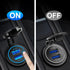 Qidoe 36W Dual QC3.0 USB Power Charger Socket, Waterproof 12V USB Outlet with Touch Switch Car USB Port for RV Motorcycle Boat Marine Truck Golf C...