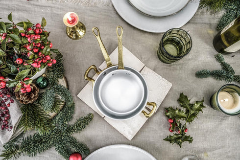 Ballarini ServInTavola 4.3-inch Mini Saucepan, Made in Italy, Silver...