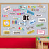Motivational Classroom Cutouts Inspirational Quotes Classroom Bulletin Board Decorations for School Office Home Wall Art Decoration...