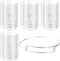 Tosnail 120 Pack Expandable Blank Bangle Bracelet, Adjustable Wire Bangle for DIY Jewelry Making - White K...