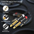 Devinal 3.5mm TRS to Dual 1/4"(6.35mm) TS Y-Cable, 1/8" to Two 6.35mm Mono Stereo Splitter Cord, Compatible for Computer Sound Cards, CD Players, ...